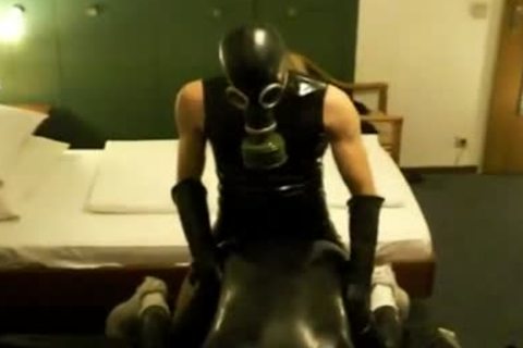 3 lustful dudes plow 2 apertures Of filthy Moaning Rubber twink
