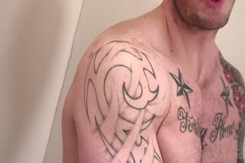 dude With shaved blowjob Is On his Knees deep throating Hard dick