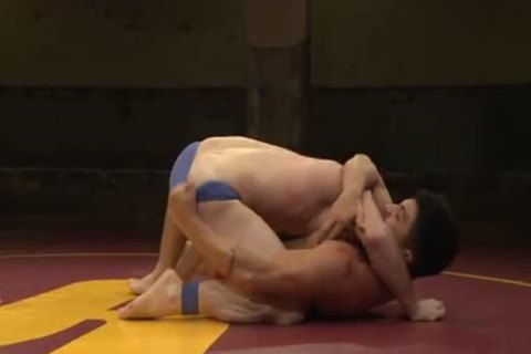 homosexual Wrestling between Dominic Pacifico And Doug Acre