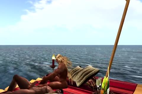 Coming Home Form A Fishing Trip And Find Your Partner Floating On A Raft Which Makes you attractive En The Rest Is As It Is.