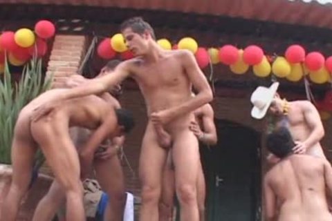 nude Latin Chulo Party
