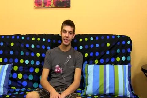 filthy brunette Max Morgan Interview Then Jerking Session - BoyFriendTVcom