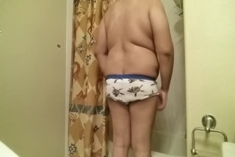 small penis chubby teen loves To Show Off before, Inside, And After Shower