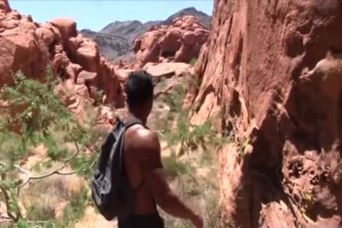 delicious gay blowjob-stimulation With dick juice flow