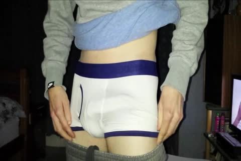 Skinny teen Showing Off His ramrod