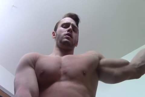 Verbal dominant Muscle Worship