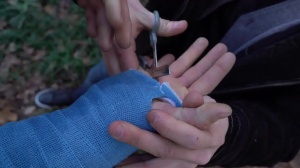 DrillMyHole: American John Henry getting a facial