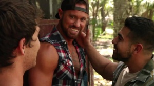 Drill My Hole: Shaved Paul Canon threesome scene