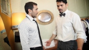 TheGayOffice.com - Lucio Saints and Jean Franko ramming hard