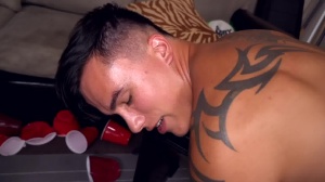 DickDorm: Athletic Trevor Miller being fucked by Rico Mendiola