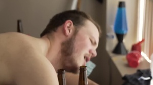 DickDorm - Tattooed Damien Stone craving masturbating