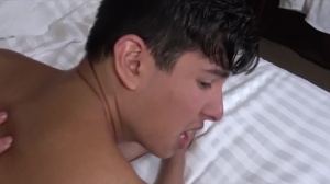 Str8Chaser: Throat fuck in hotel accompanied by young twink