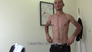 Dirty Scout - Super juicy Czech twink gay rushes hard handjob