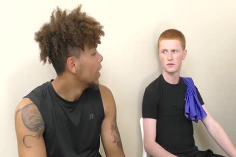 Inter-racial College lad Action