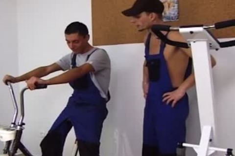 brunette hair teen widens His wazoo For A enormous penis