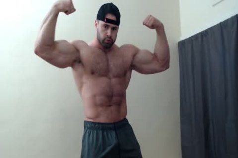 bushy Chest Muscle Worship