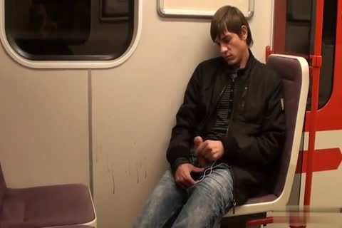 cute legal age teenager Jacking Off In The Subway