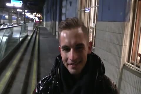 athletic gay man Working Out At The Gym