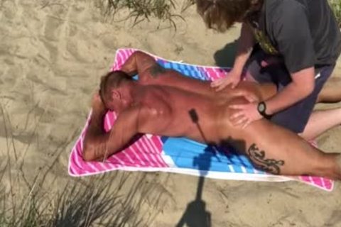 Dilf fucked On The Beach