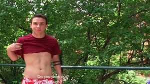 CzechHunter: Tattooed gay masturbating sex tape