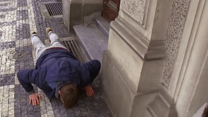 CzechHunter - Chubby tattooed hunk very clean handjob indoor