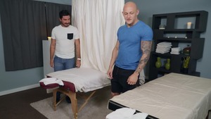 DrillMyHole.com: Shaved Mateo Fernandez rammed hard scene