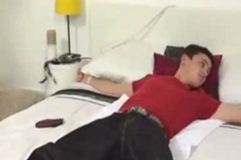 twink,Pubes,arse hairless And vibrator drilled.