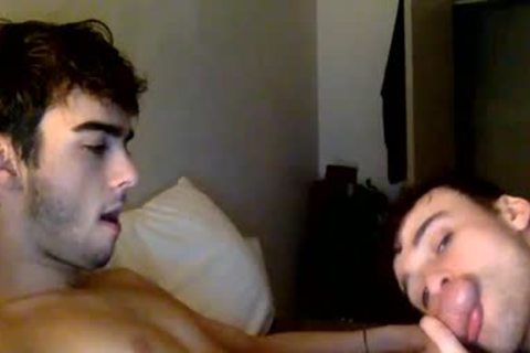 males Do The oral-job And suck Each Other's wazoo