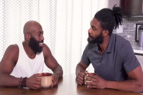 concupiscent teen Serving Two fellows