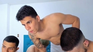 4 Latin teens In Live