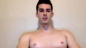 muscular chap Showing His nipps And schlong In web camera