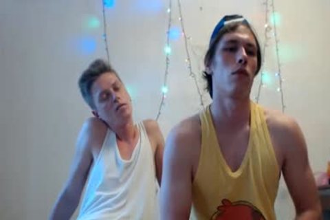 Blond guy Sucks Her rod In webcam