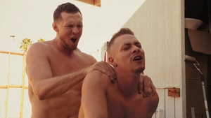 Hot House - Bareback tongue Pierce Paris beside Aston Springs