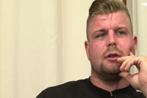 British Muscle Buff jack off & love juice