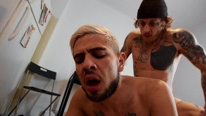 BROMO: Big dick Bo Sinn blowjob cum