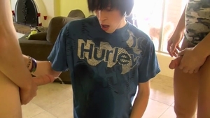 Emo lad acquires A Hosedown! - Dustin, Trevor, Tyler, Rad And Ian