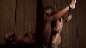 MEN - Bondage together with Bo Sinn & big dick Trent King