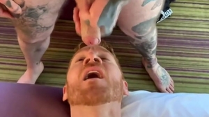 Redhead likes A Tattooed wang