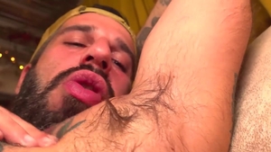 PitsAndPubes: Mature Romeo Davis shows uncut dick