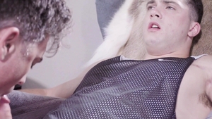 ManUpFilms: Gay Lance Hart among Collin Simpson butt fuck