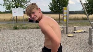 EastBoys: Very cute hitchhiker enjoys greatly ramming hard