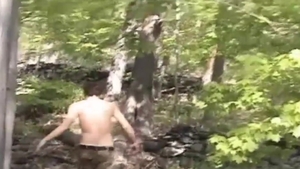 DirtyBoyVideo: Wanking outdoors