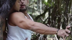 Alejo Espina (aospinad) And Tarzan dril In The Woods