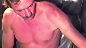 Rugged straight Daddy Sucks pecker For cash