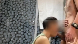 ENGSSUB Chinese-handsome-go-gay-for-pay And Cumed 3 Times