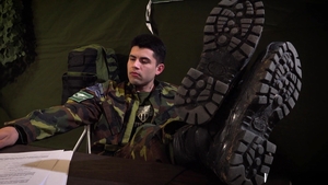 MilitaryDick: Jacketed Jock Pleasing Boss