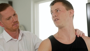 Family Dick: Stiff Stepson Succumbs to Brody's Massage