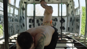 True Male: Jacking off Together in a Classic Ride