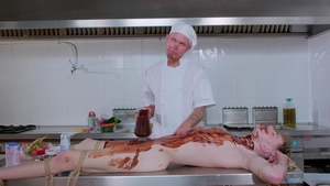 Chocolate-Covered Bondage in the Kitchen