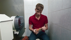 Men: Cubicle Cockfighting